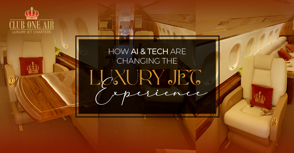 How AI & Tech Are Changing the Luxury Jet Experience?
